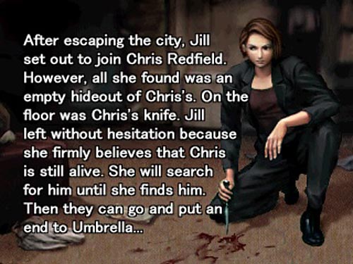 Resident Evil 3 Epilogos - Jill Valentine