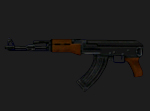 Resident Evil Code Veronica Armas - AK47 Assault Rifle