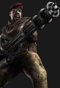 Resident Evil 4 Inimigos - Gatling Man
