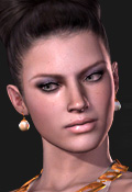 Resident Evil 5 Personagens - Excella Gionne