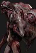 Resident Evil Outbreak Inimigos - G Mutant
