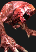 Resident Evil 5 Inimigos - Licker Beta