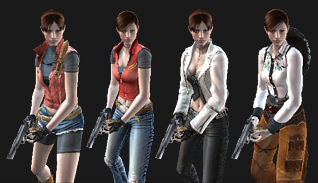 Darkside Chronicles Dicas - Roupas Extras - Claire Redfield