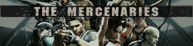 Resident Evil 5 The Mercenaries - Banner