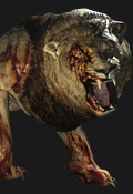 Resident Evil Outbreak File 2 Inimigos - Zombie Lion