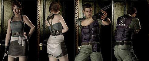 Resident Evil Remake Dicas - Roupas Extras 002