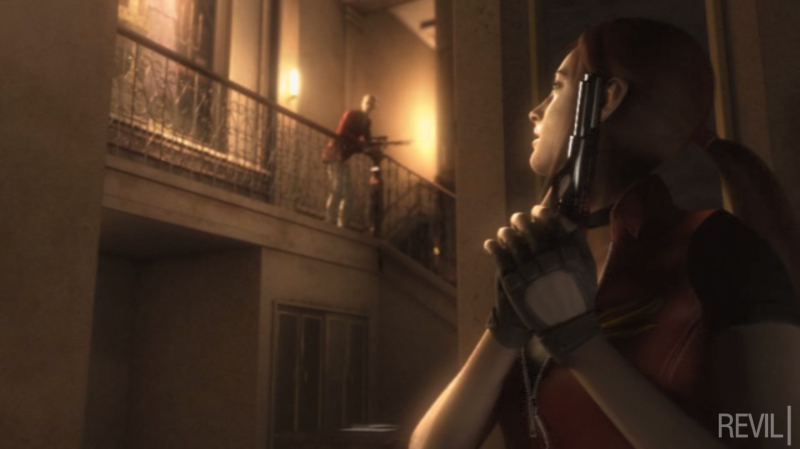Alfred Ashford and Claire Redfield Resident Evil Code Veronica