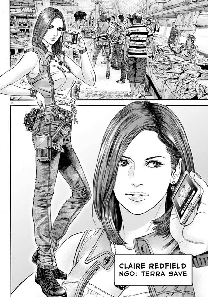 Claire Redfield em Heavenly Island