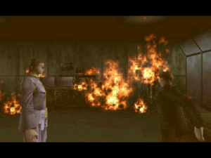 Resident Evil Survivor Ark Thompson and Vincent Goldman