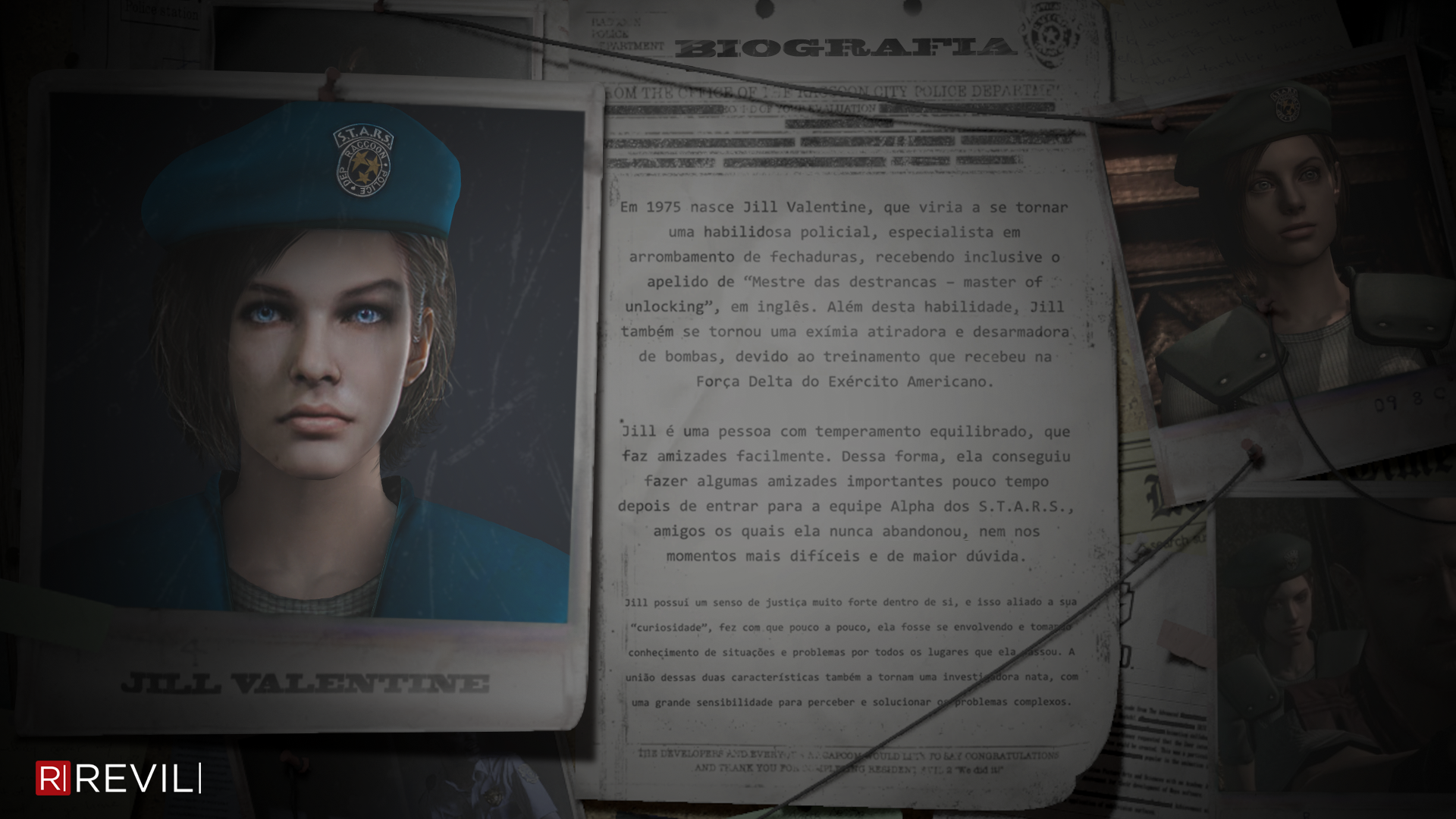 Retorno de Jill Valentine: uma personagem importante para Resident Evil e  uma referência - REVIL