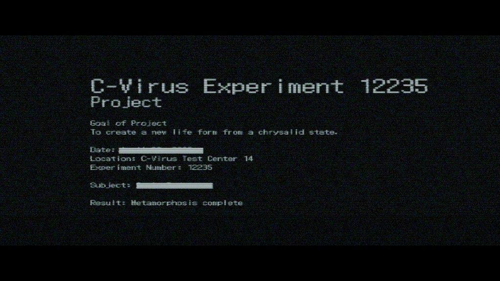 Resident Evil 6 C-Virus Experiment 12235