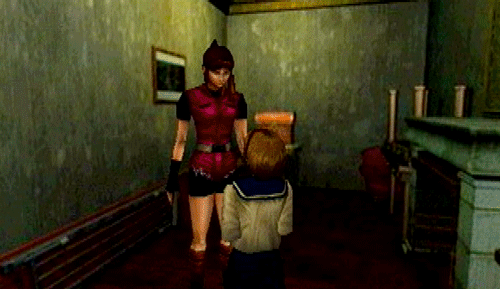 Resident Evil 2 - Claire e Sherry