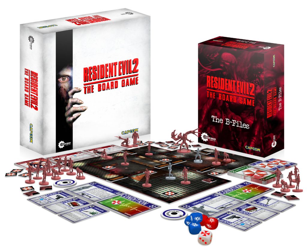 cover resident evil 2 the board game