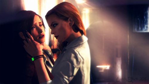 Alex Wesker And Claire Redfield Crystaliqeffects Revil