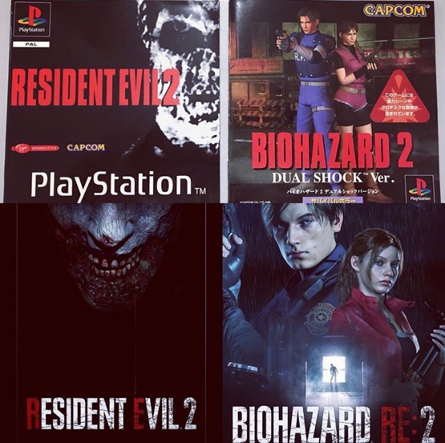 Capcom compara gráficos de Resident Evil 2 Remake com game original