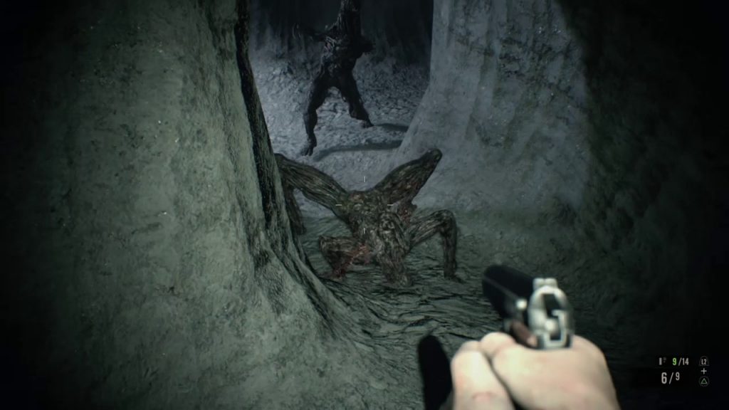 Four Legged Molded, inimigo de Resident Evil 7