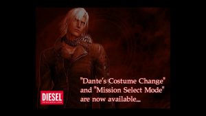 Dante Extra Costume Devil May Cry 2 Nintendo Switch