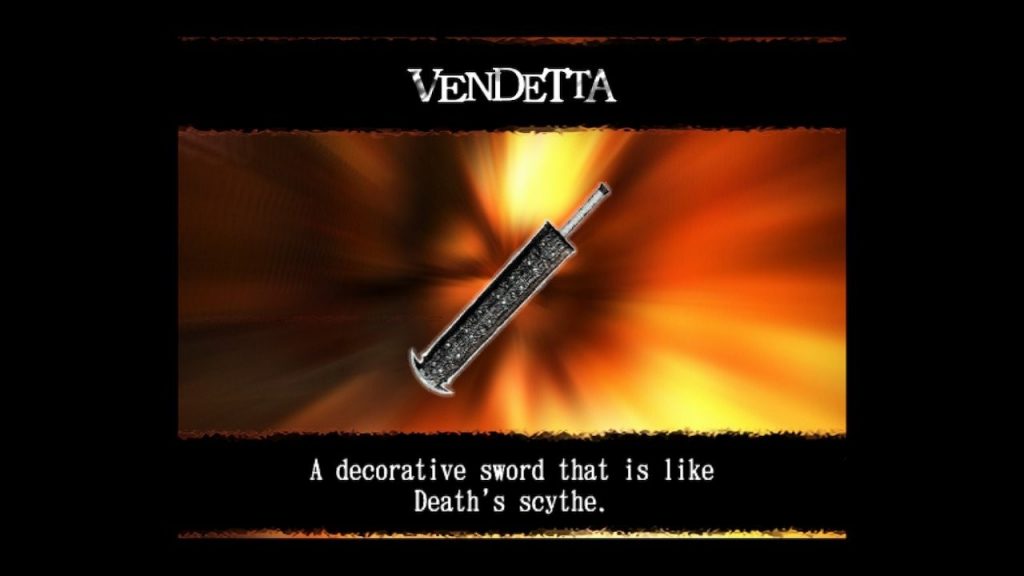 Espada Vendetta Devil May Cry 2 Nintendo Switch