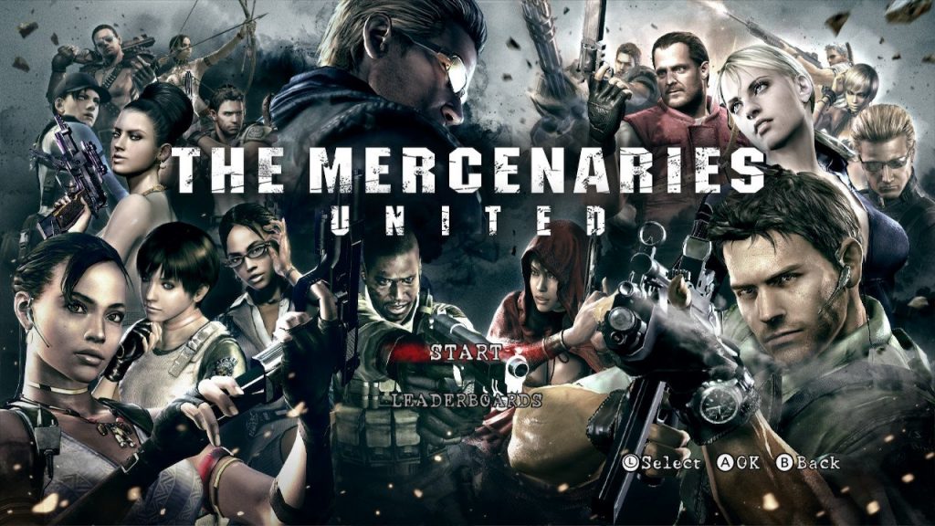 Resident Evil 5 Nintendo Switch Mercenaries United