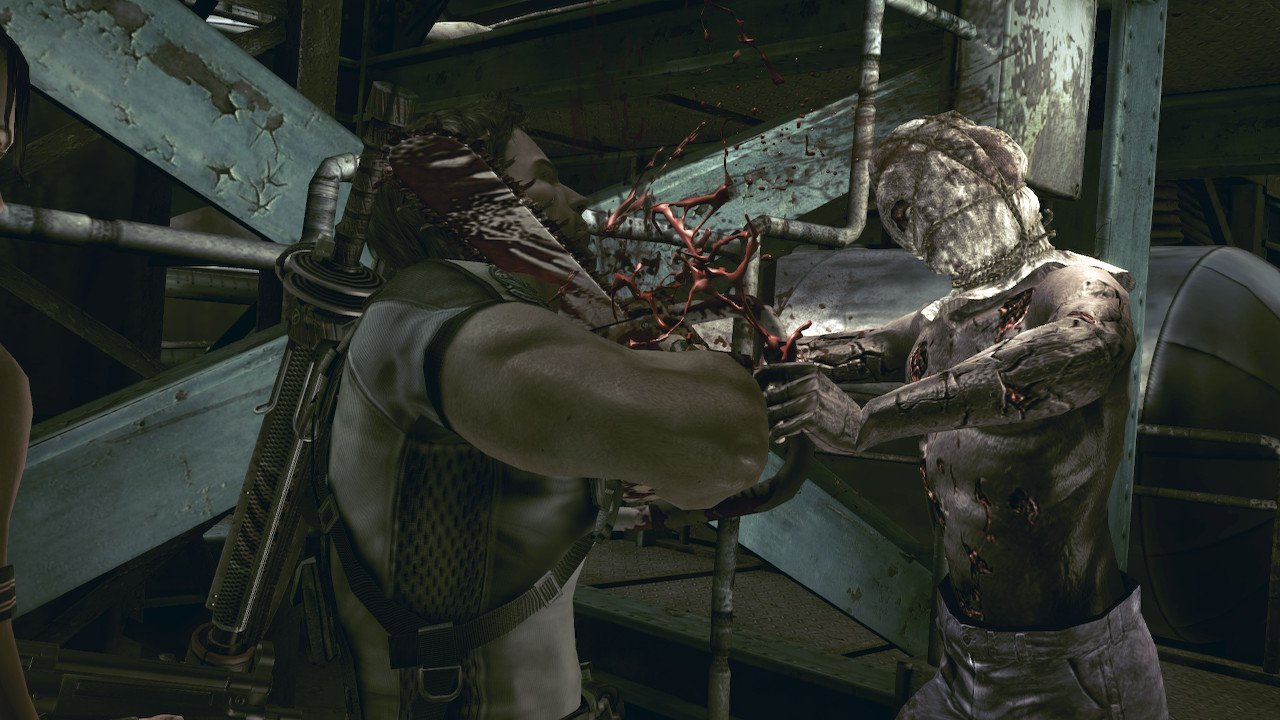 Resident Evil 5 Nintendo Switch Chainsaw Majini