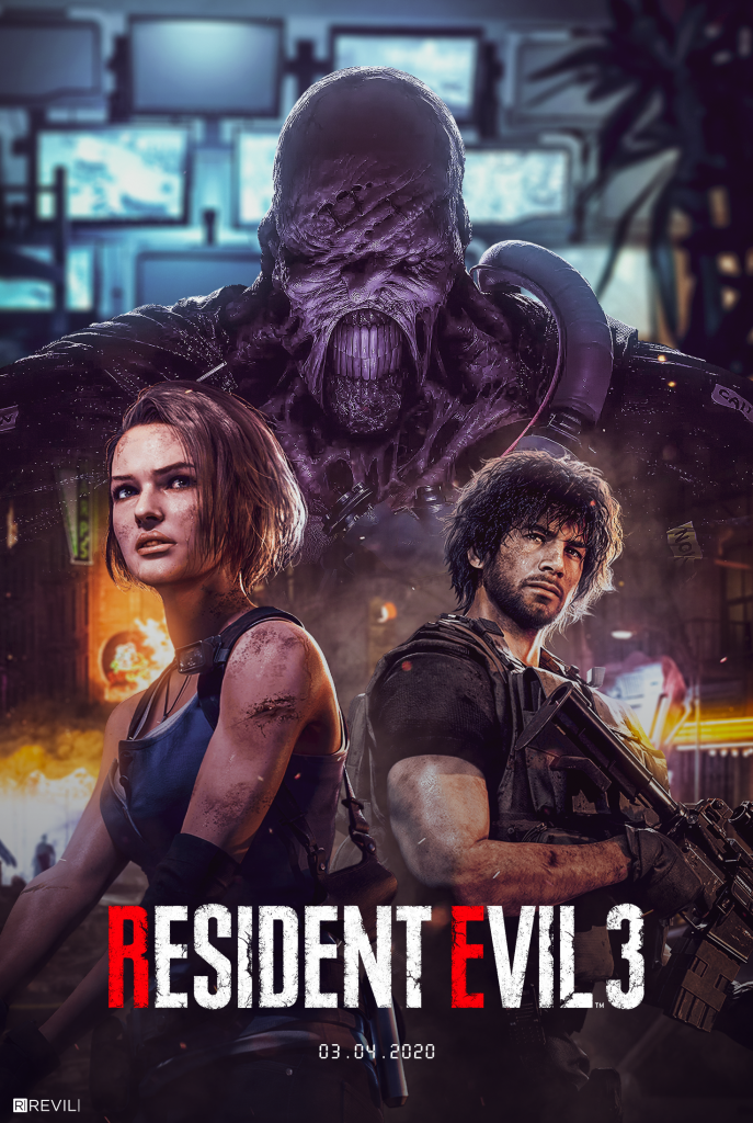 Resident Evil 3 Cover Revil Hot Revil