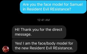Resident Evil Resistance Samuel Jordan