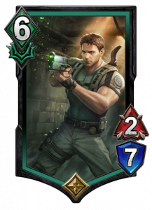Teppen Card Game Chris Redfield