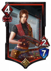 Teppen Card Game Claire Redfield
