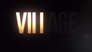 Resident Evil 8 Village Logo