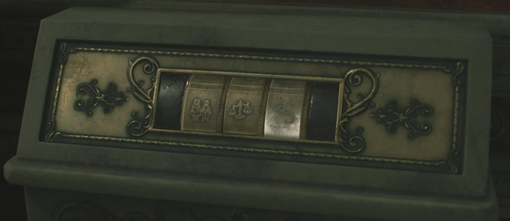 Resident Evil 2 Remake - Como abrir a porta de Espadas, porta de Copas,  porta de Paus e porta de Ouros