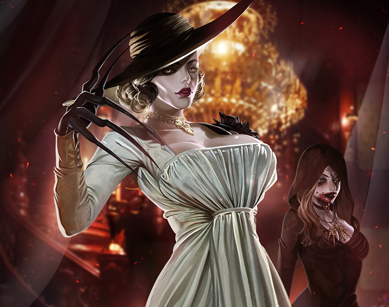 Dama da Morte - Dimitrescu, Dama da Morte - Dimitrescu, By Zerotnt Games
