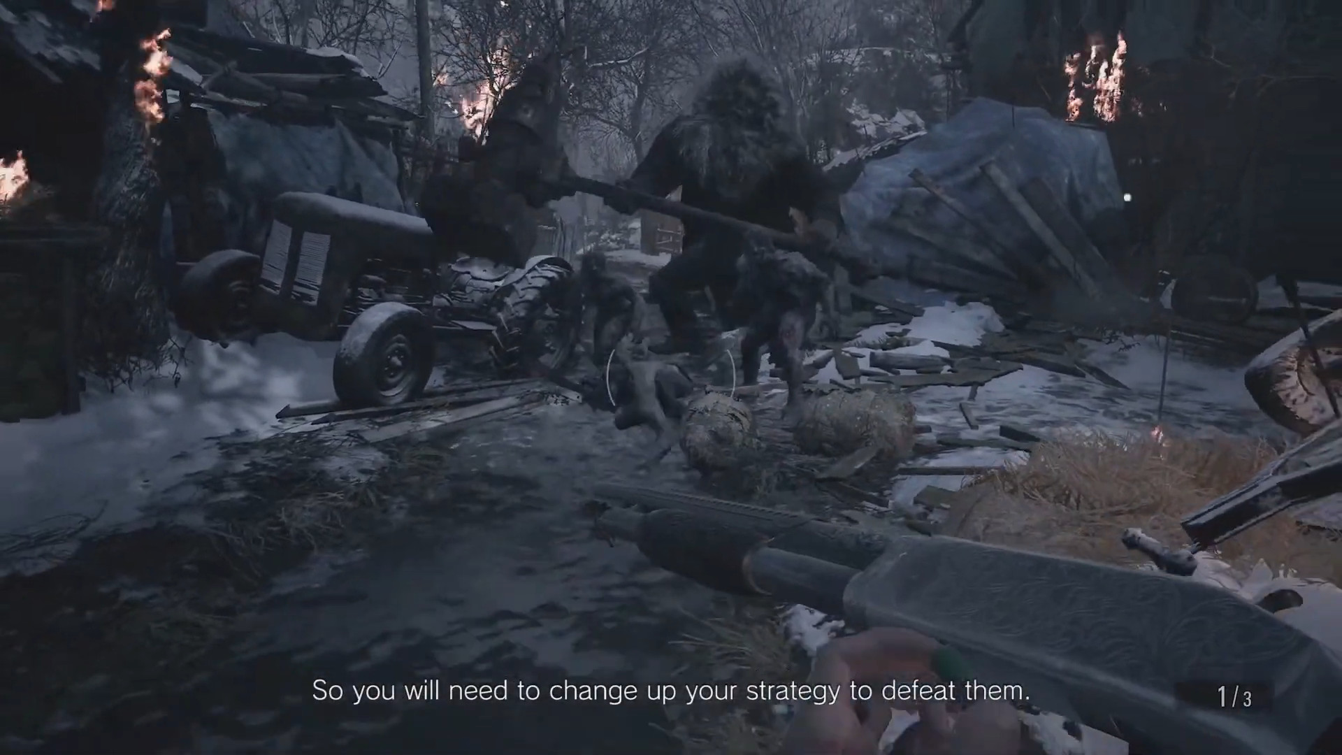 Resident Evil 8 Village Gameplay Trailer Lycans