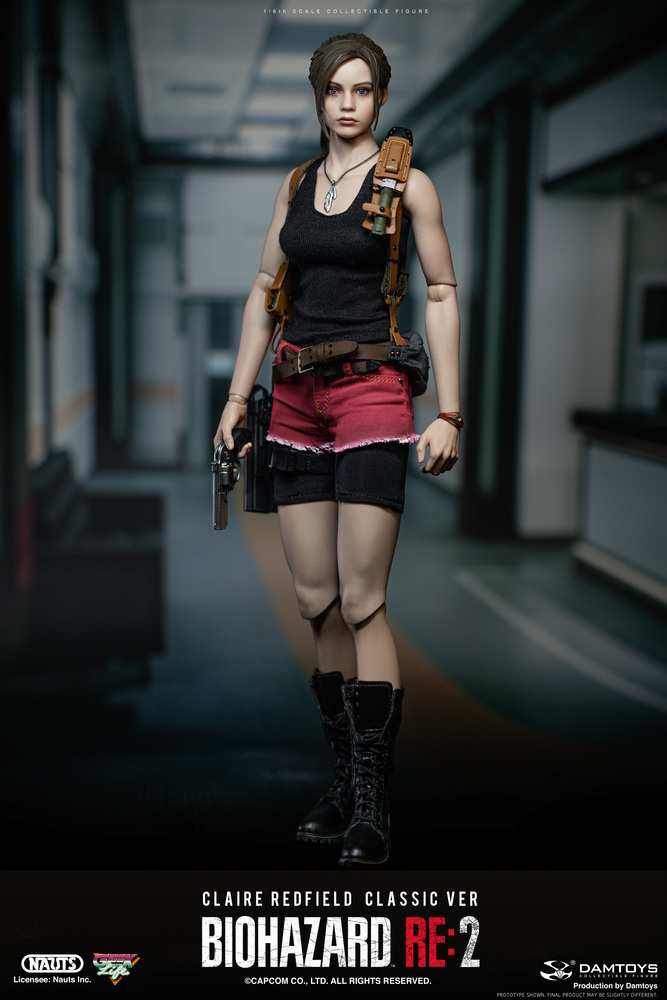RESIDENT EVIL 2: Collectible Action Figure Claire Redfield Classic