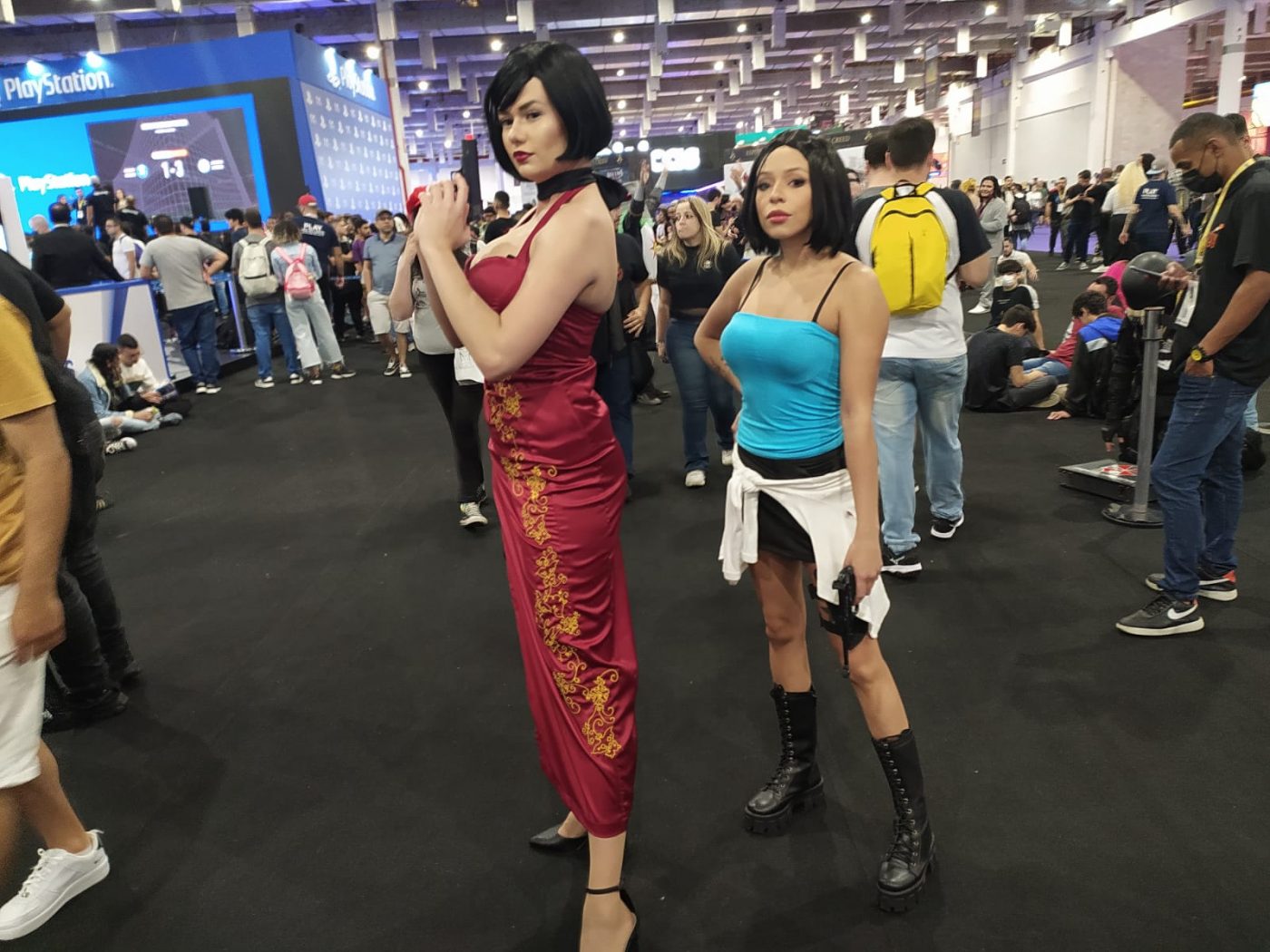 BGS 2022 - cosplay - ada wong - jill valentine - REVIL