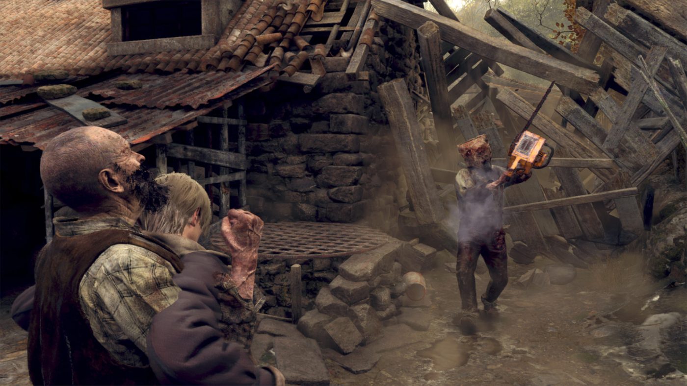 Alguns olhares de Resident Evil 4 Chainsaw Demo em plataformas REVIL
