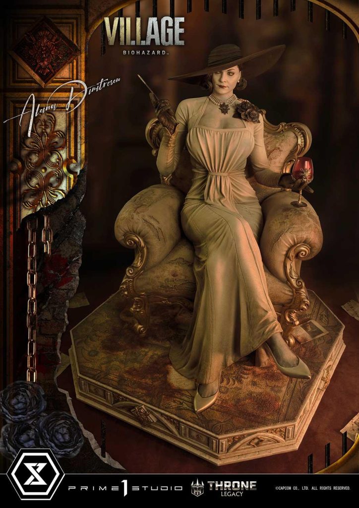 Alcina Dimitrescu - statue - Prime 1 Studio - Lady Dimitrescu 5 - REVIL