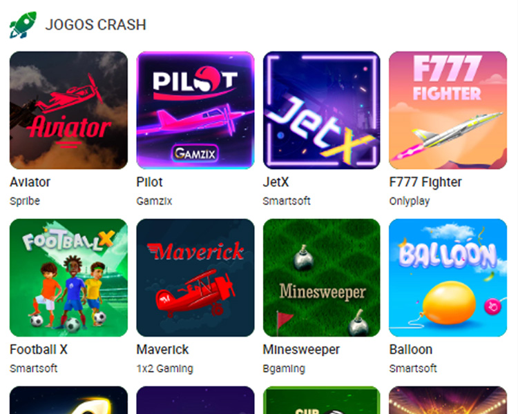 Crash Games: Jogos de Crash Aposta Online