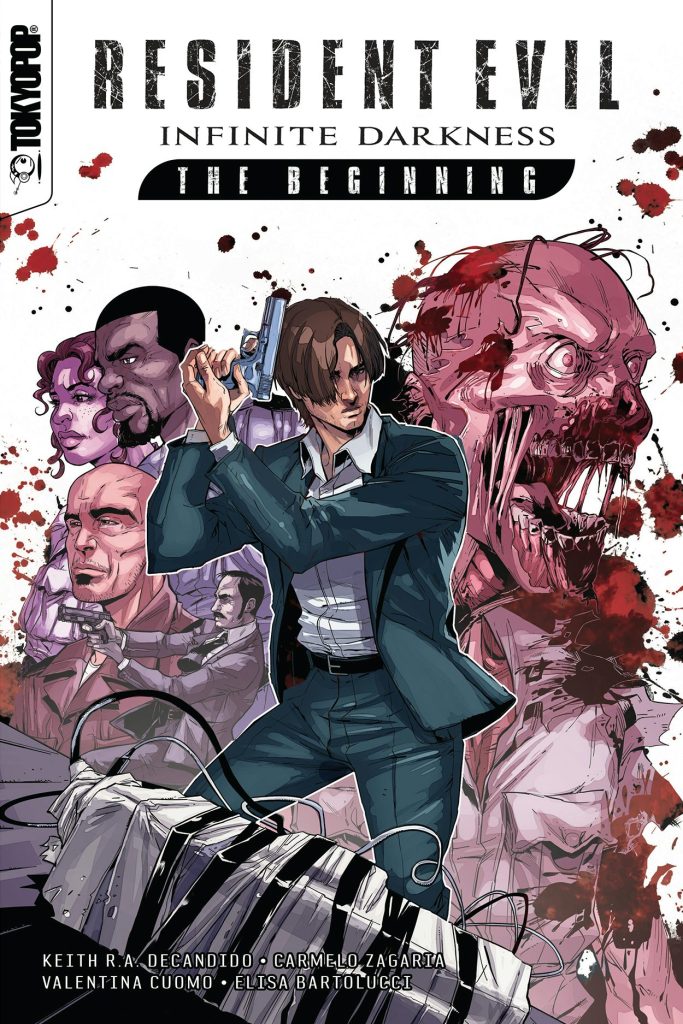 Capa do Graphic Novel de Resident Evil