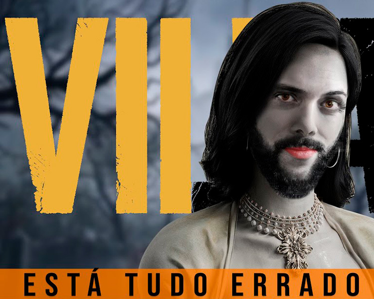 TheMFT como Lady Dimitrescu de Resident Evil Village