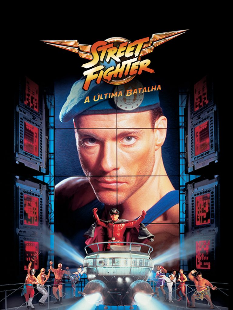 Jean-Claude Van Damme em uma produção de Street Fighter