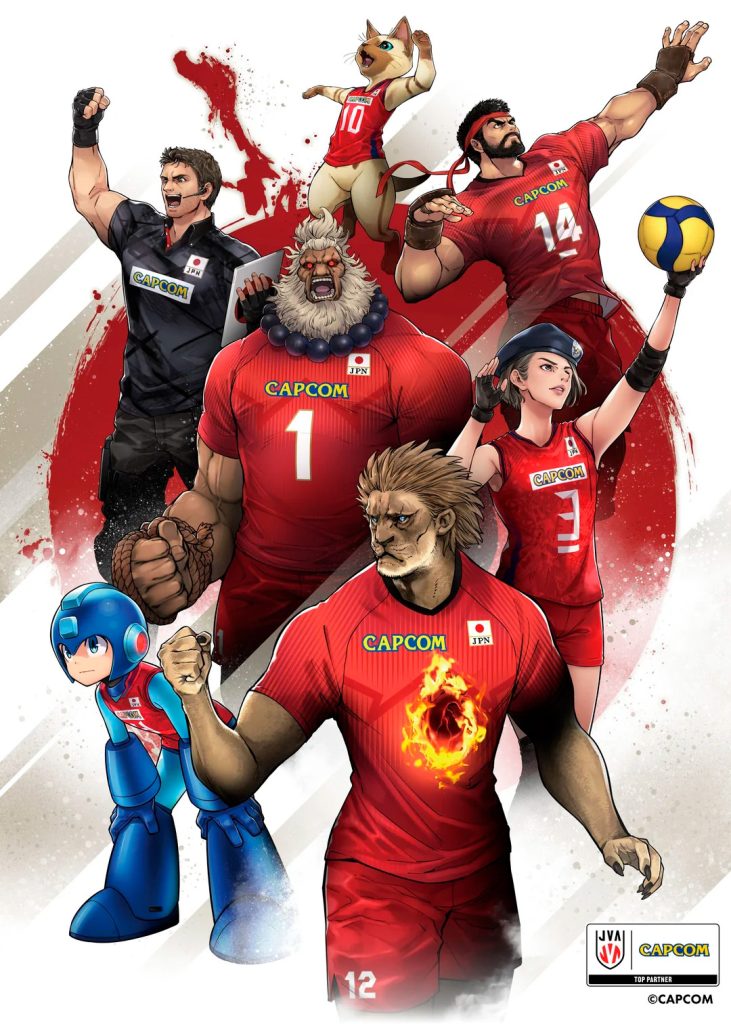 Capcom x Japan Volleyball Association