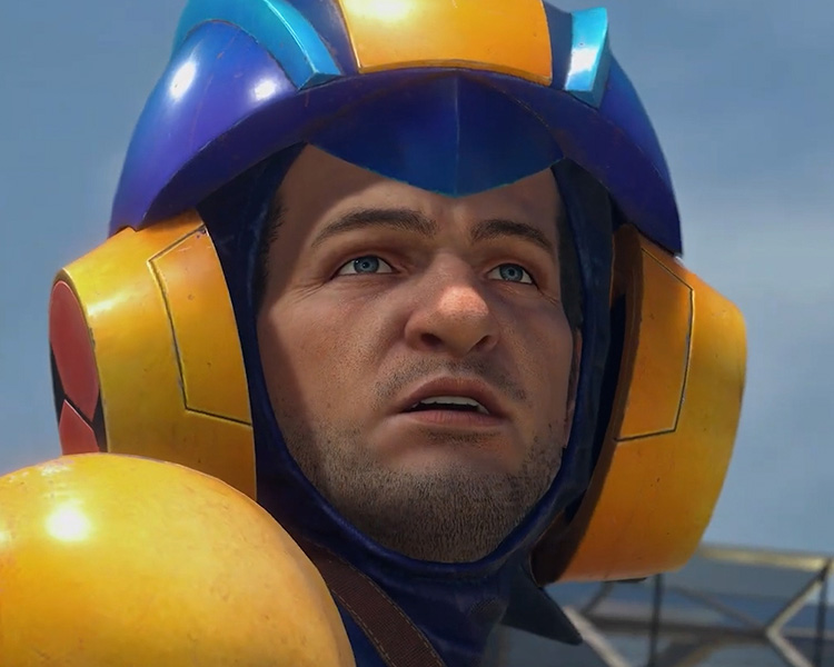 Mega Man em Dead Rising