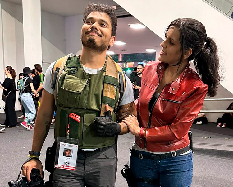 resident evil cosplays - brasil game show