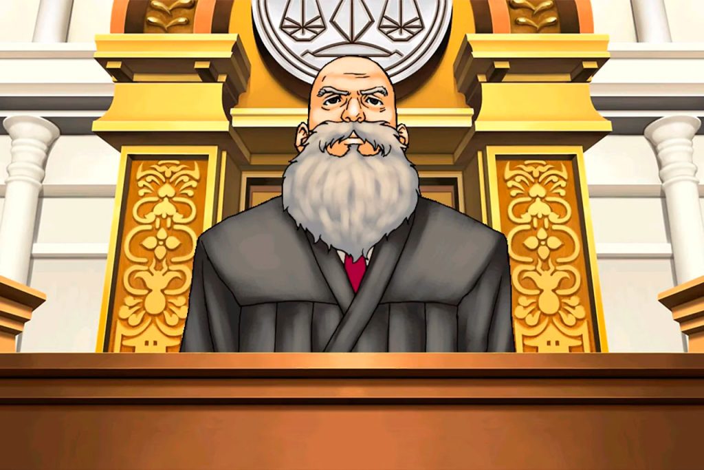 Ace Attorney judge - jogos digitais