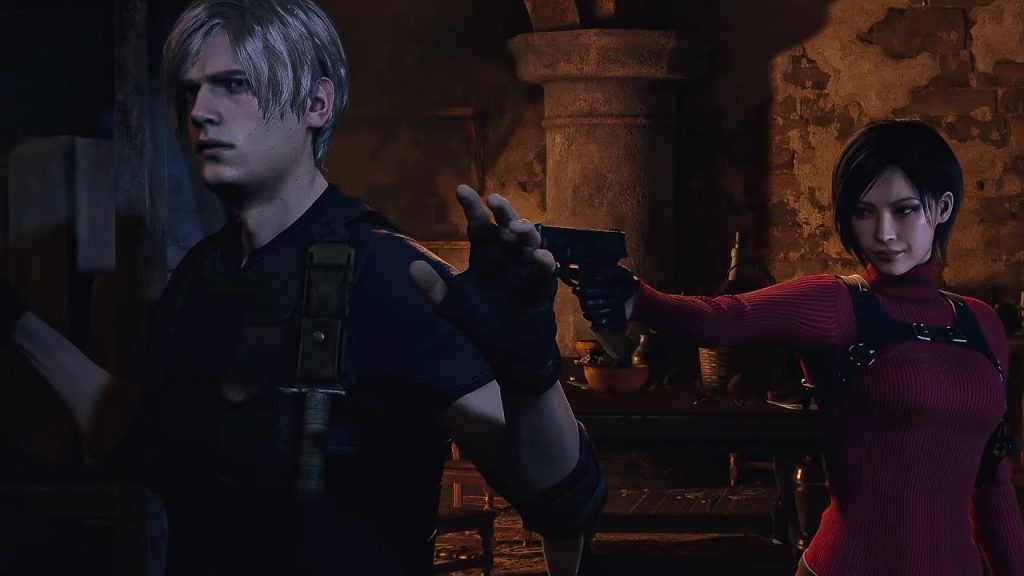 Resident Evil 4 - Encontro de Ada com Leon