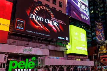 Dino Crisis - Times Square Billboard