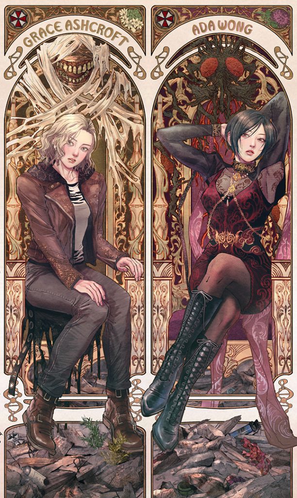 Grace Ashcroft e Ada Wong - Resident Evil