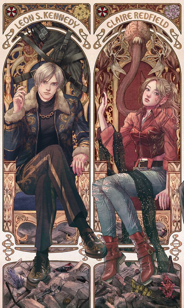 Leon S. Kennedy e Ada Wong - Resident Evil