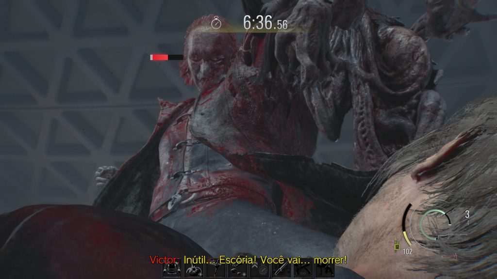 Minigame "Leon Must Die Forever" - Gideon